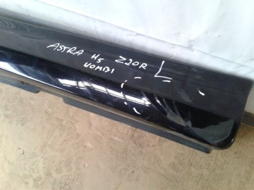 Накладка порога левая Z20R Opel Astra H универсал OPC