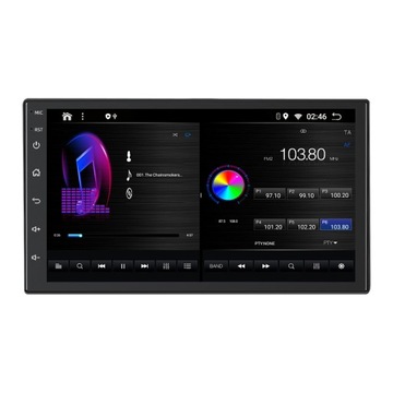 АВТОМОБИЛЬНОЕ РАДИО ANDROID 1DIN 7 ДЮЙМОВ CARPLAY ANDROID AUTO DSP WIFI 2 ГБ/64 ГБ