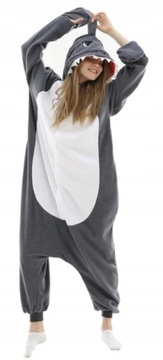 Piżama Onesie KIGURUMI Rekin Shark