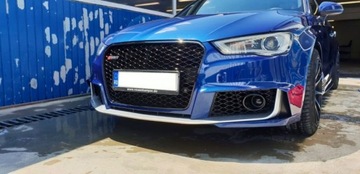Бампер для Audi A3 8V 12-15 Решетка радиатора RS3 Look