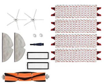 Zamiennik ZESTAW DO XIAOMI ROBOROCK S6 S5 MAX oraz 4 x Wkład do Mopa Vileda