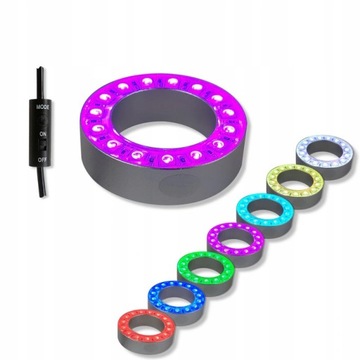 Jebao LR-15LED SMD RBG SW RING z kontrolerem