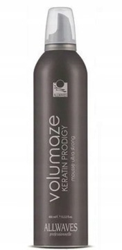 ALLWAVES PIANKA VOLUMAZE Z KERATYNĄ NADAJĄCA OBJĘTOŚĆI 400 ML