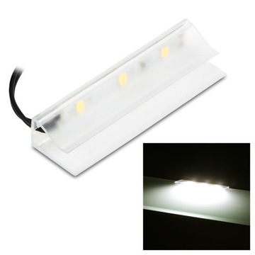 KLIPS LED DO PODŚWIETLENIA PÓŁKI SZKLANEJ 4000K