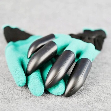 ПЕРЧАТКИ САДОВЫЕ ПЕРЧАТКИ КОГТЕЦЫ С КОГОТЕМ ДЛЯ СТЁГКИ И ПОСЕВА