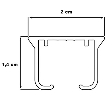 Аксессуары-слайдер MS KS с предохранительным штифтом ОБЫЧНЫЙ, 100 шт. на направляющей, аксессуары