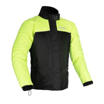 OXFORD KURTKA MOTOCYKLOWA PRZECIWDESZCZOWA RAINSEAL BLACK FLUO YELLOW XL