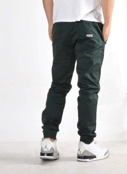 Spodnie XXL Bossline Cut Jogger Zielone joggery