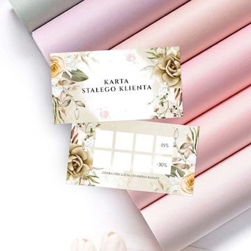 Карты лояльности «Золотой сад» с логотипом