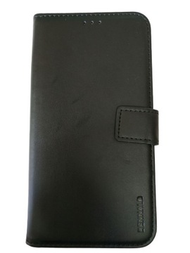 ETUI Z KLAPKĄ DO HONOR 8X SKÓRZANE CZARNE
