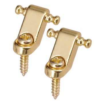 Trwałe struny do gitary w kształcie drzewa, złote