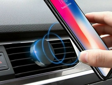 Автомобильный держатель Forever MH-110 с магнитной решеткой, черный