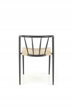 СЗНУРЕК стул натуральный черный BOHO K515 Halmar