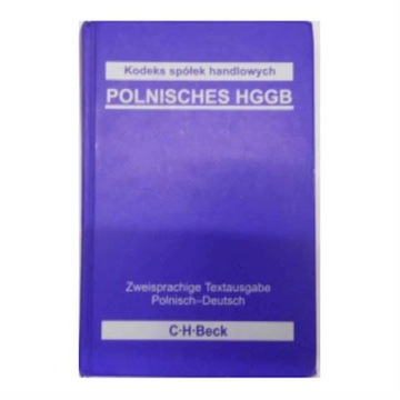 Kodeks Spółek Handlowych Polnisches HGGB -
