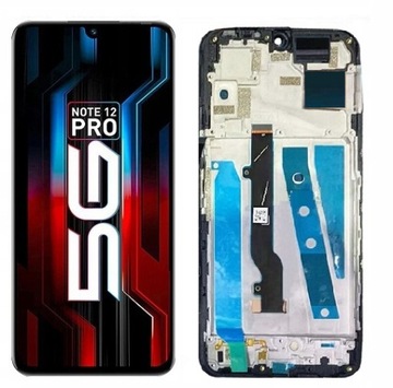 Infinix Note 12 Pro 5G LCD digitizer ramka