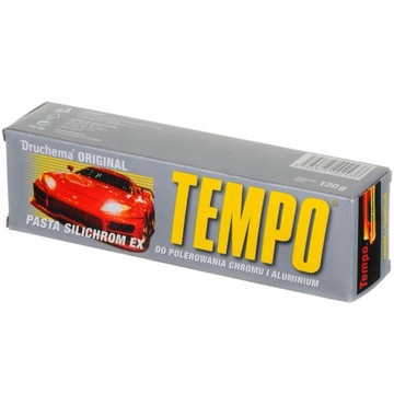Druchema Original PASTE TEMPO Silichrom для чистки и полировки ХРОМ