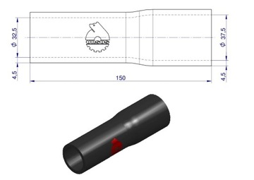 Комплект шлангов радиатора C-360 C 360 ORIGINAL URSUS