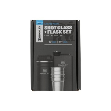 ZESTAW PIERSIÓWKA Z KIELISZKAMI STANLEY ADVENTURE SHOT + FLASK - BLACK