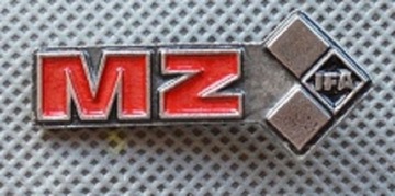 Pin odznaka znaczek metalowy przypinka dla fanów MZ IFA