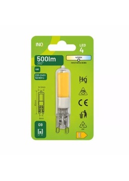 ŻARÓWKA LED G9 230V 4W = 42W NEUTRALNA 4000K