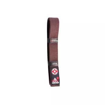 Brązowy pas karate kyokushin FUJIMAE [Długość: 280]