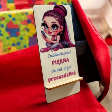 Stojak na telefon DZIEŃ Kobiet uchwyt smartfon prezent dla dziewczyn