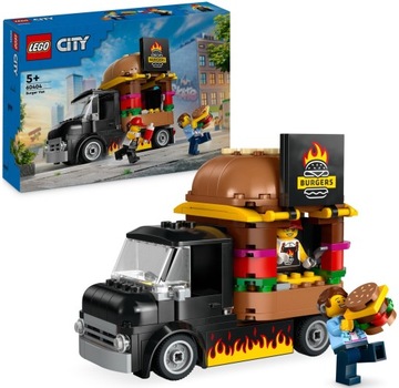 LEGO City 60404 Грузовик с бургерами в подарок