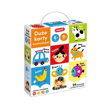 CzuCzu Duże karty kontrastowe