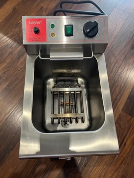 Большая фритюрница из нержавеющей стали 3000 Вт 10 л + БЕСПЛАТНО