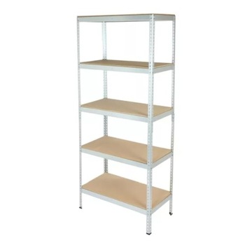 REGAŁ MAGAZYNOWY METALOWY 210x91x46cm 300 KG OCYNK