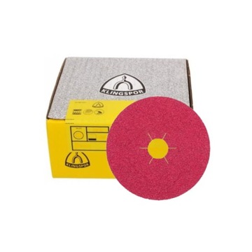 Dysk Fibrowy Ceramiczny Krążek Do Stali FS 964 ACT 125mm P60 FIBRA