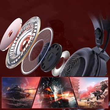 ONIKUMA M180 PRO ПРОВОДНЫЕ ИГРОВЫЕ НАУШНИКИ СО СВЕТОДИОДНЫМ МИКРОФОНОМ