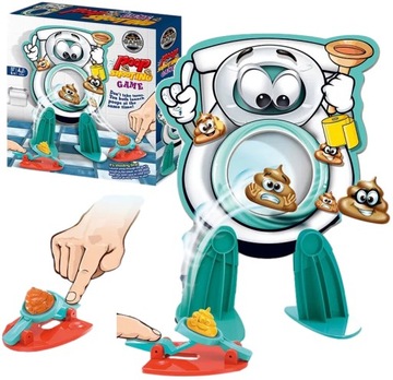 GRA ZRĘCZNOŚCIOWA POOP TRAF DO CELU KUPA DO SEDESU