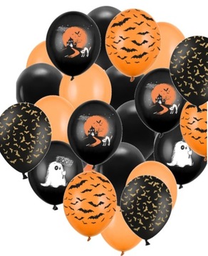 НАБОР УКРАШЕНИЙ НА ХЭЛЛОУИН Темный Большой 43 шт.