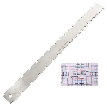 NARZĘDZIE DO KONFIGURACJI GITARY MIARKA DO POMIARU SZYJKI SPRAWDZANIE INSTRUMENTU MUZYCZNEGO