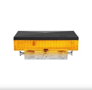 SŁUPKOWA lampa sygnalizacyjna LED 12-24V/ 230V POMARAŃCZOWA PROXIMA