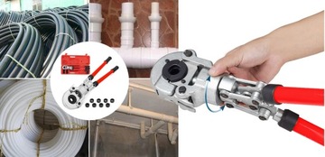 ОБЖИМНАЯ МАШИНА ДЛЯ ПРЕССОВЫХ ТРУБ ГИДРАВЛИЧЕСКИЙ ПРЕСС С ВРАЩАЮЩЕЙСЯ ГОЛОВКОЙ 16-32 мм