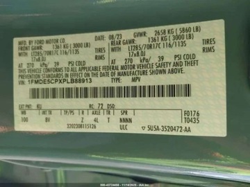 Ford 2023 Ford Bronco 2.7 V6 335 KM, 4x4, Badlands, krotki, hardtop, od ubezpieczalni, zdjęcie 20