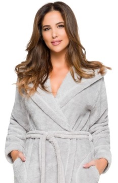 ДЛИННЫЙ ТЕПЛЫЙ ЦВЕТОЧНЫЙ ЖЕНСКИЙ КОМНАТНЫЙ ХАЛАТ S