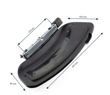 БОКОВАЯ ВЫГРУЗОЧНАЯ КРЫШКА С РУЧКОЙ LS50-16