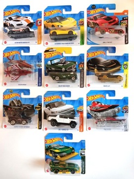 Hot Wheels Set Of 10 Cars