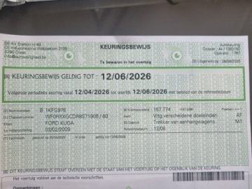 Ford Kuga I 2009 Ford Kuga 2.0 TDCI Titanium / Biała perła /, zdjęcie 14