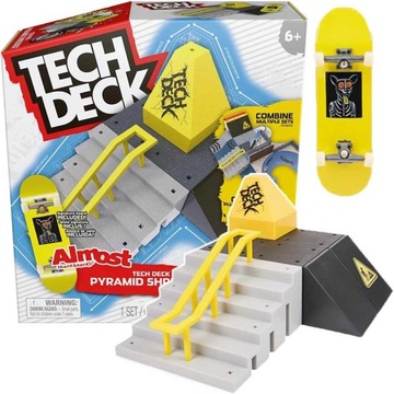 TECH DECK FINGERBOARD Almost Rampa PYRAMID SHREDDER