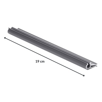 ЗАЖИМЫ КРЮКИ ДЛЯ ЛЕНТЫ ЗАБОРА СЕРЫЕ WDB