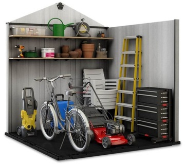 Penthouse Garden Tool House 9x7 Keter для инструментов большой серый