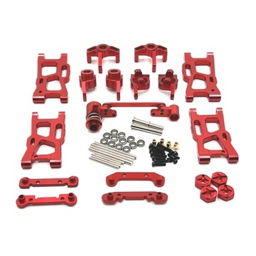 Metalowe części zamienne zestaw dla Wltoys 144001 144010 124007 124017 1240