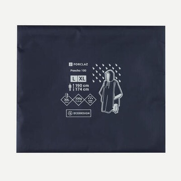 Пончо Forclaz MT100 30 литров.