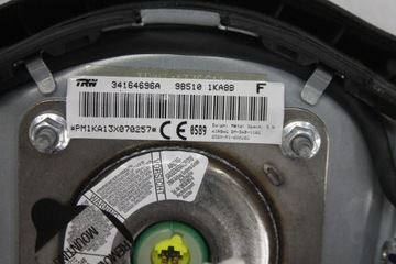 AIRBAG ULOŽENÍ ŘIDIČE 985101KA8B JUKE F15 10-