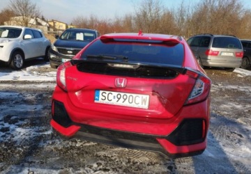Honda Civic X Hatchback 5d 1.5 VTEC Turbo 182KM 2018 Honda Civic Honda Civic X 1.5T pelna opcja 1.5 Benzyna 182KM, zdjęcie 5