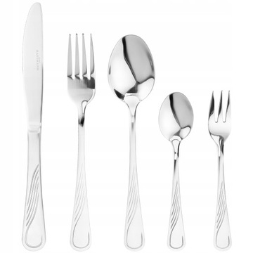 Набор столовых приборов EVELINE в чемодане, 72 предмета